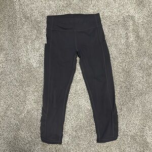 Eggplant/purple Athleta capris leggings